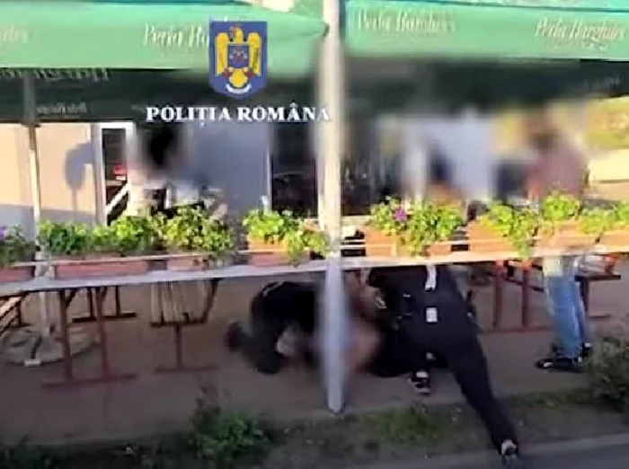 FOTO Poliţia Română / Captură video