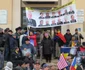 Protest  la Bârlad din cauza taxelor mărite FOTO: Facebook/ Liviu Focsa