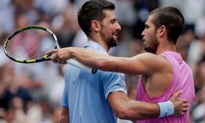 Novak Djokovic si Carlos Alcaraz (EPA) jpg