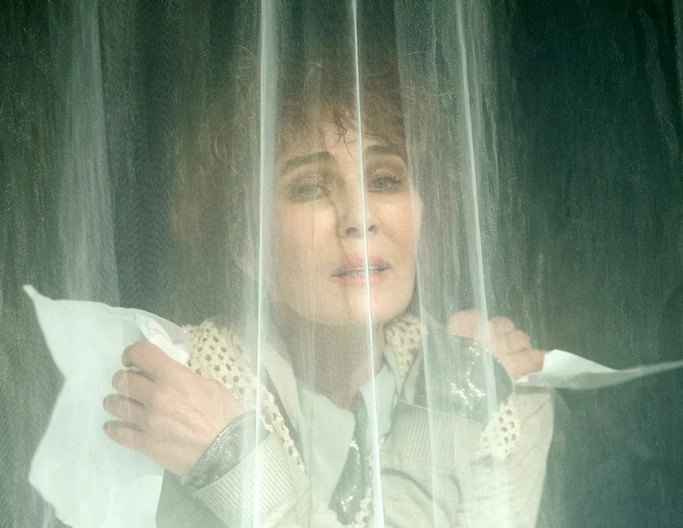 Ioana Pavelescu în spectacolul „Zelda, the last flipper”