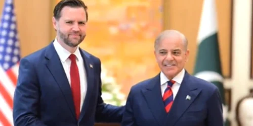 Primele imagini de la negocierile de pace din Islamabad  FOTO: captură video X Guvernul Pakistanului