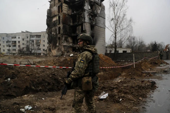 Rusia a reluat atacurile cu rachete FOTO EPA-EFE