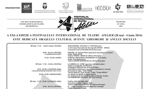 Festivalului Internaţional de Teatru „ATELIER” jpeg