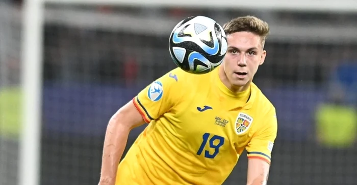 Louis Munteanu poate bifa una din ultimele selecții la România U21. FOTO: Facebook