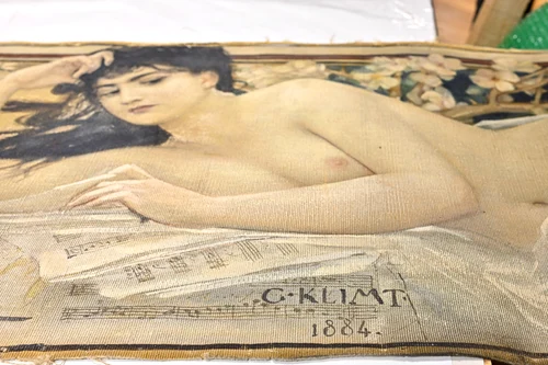Muzeul Național Brukenthal restaurează o lucrare Klimt din colecția Castelului Peleș