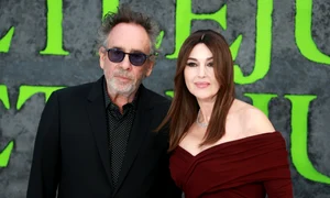 Monica Belucci, Tim Burton, foto shutterstock jpg
