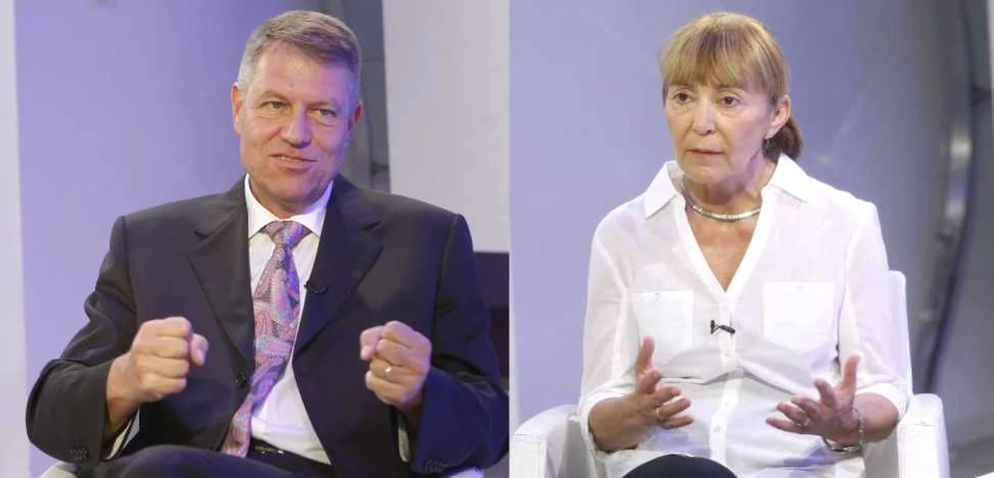 Monica Macovei l-a susţintu pe Klaus Iohannis în tutul II al alegerilor prezidenţiale FOTO Adevărul