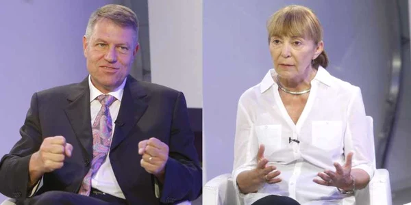 Klaus Iohannis Monica Macovei FOTO Adevărul