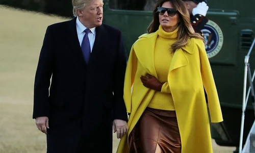 President And Mrs Trump Return To The White House jpeg
