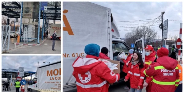 Voluntarii din Bihor au reuşit să ducă în Ucraina produse alimentare în Ucraina