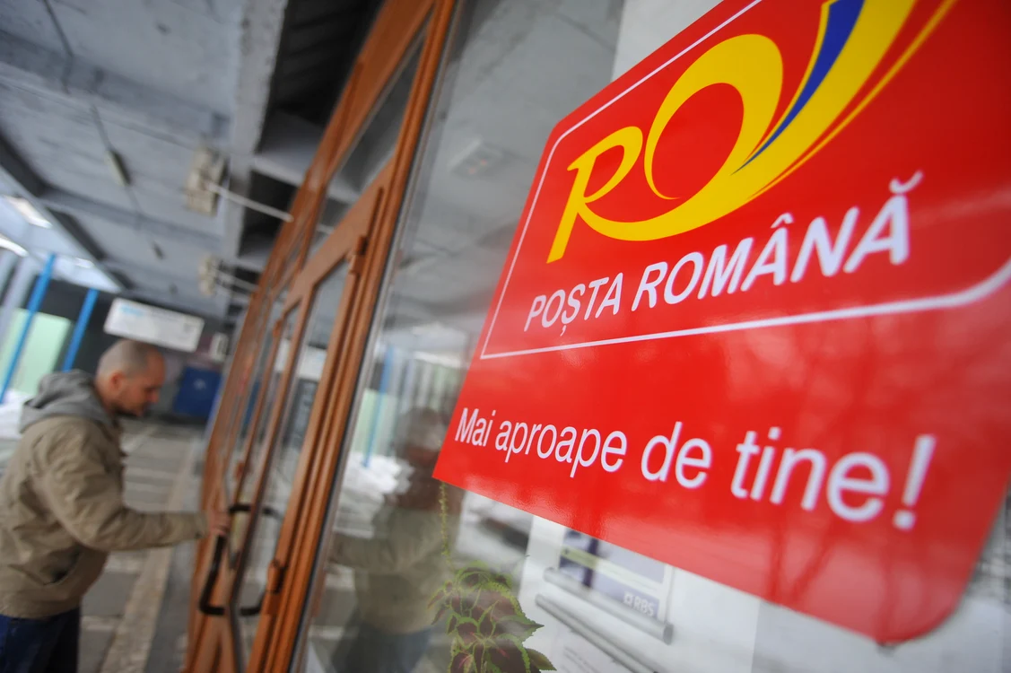 Intrare oficiu Poșta Română