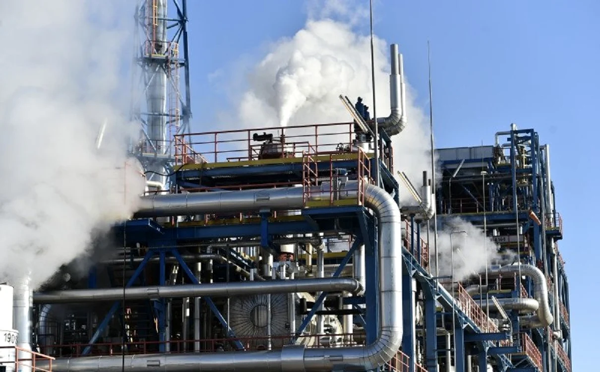 Două persoane au căzut într-un bazin al Rafinăriei Petromidia / foto: Agerpres