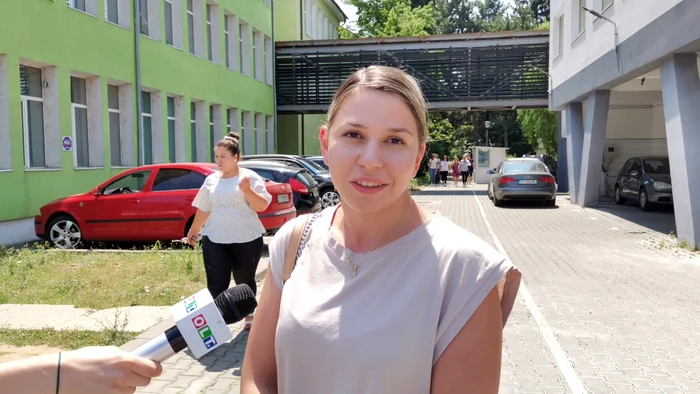 Diana este de șapte ani în învățământ și nu a reușit să se titularizeze FOTO: A.M.