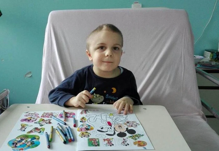 Iannis a suferit un AVC la vârsta de doar 4 ani FOTO arhiva familiei