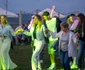 Vlăduța Lupău a cântat călare pe un armăsar la Porumbacu de Jos foto: Glow Wave Creative