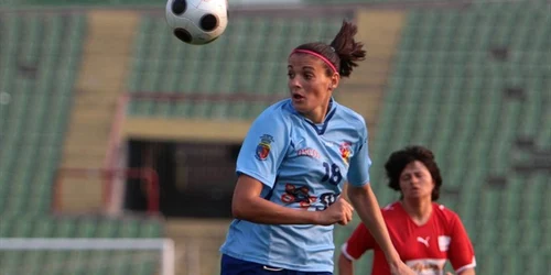 Cosmina Duşa este cea mai bună fotbalistă a echipei clujene