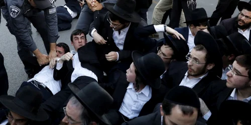 Ultraortodocsi din Israel FOTO EPA-EFE
