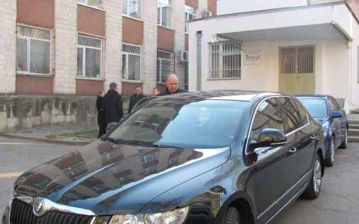 Gheorghe Papuc după una dintre şedinţele de la Judecătoria sectorului Centru al Capitalei. Foto: Arhiva Adevărul