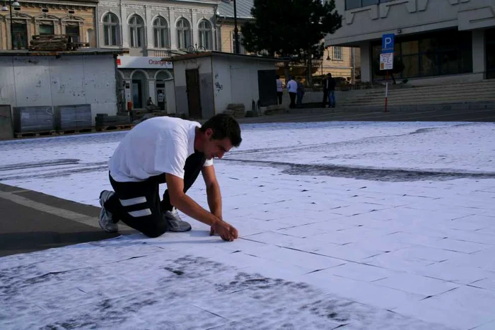 Dragoş Brumăraş a desenat o fortăreaţă din Portugalia