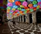 Spectacol de lumini pe strada Alba Iulia din Timişoara FOTO Marcel Neag