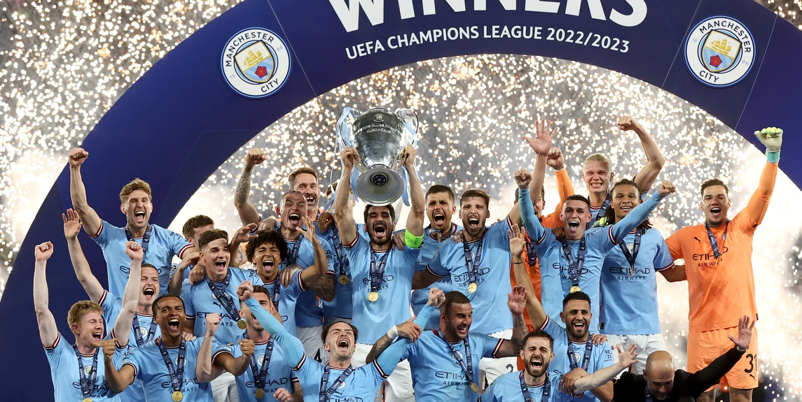 Manchester City pornește din postura de campioană a Europei. Foto EPA EFE