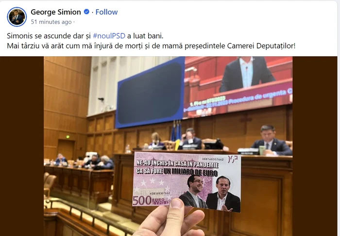 George Simion scandal Simonis FOTO Facebook jpg