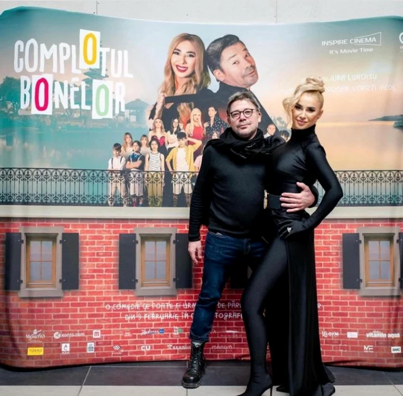 Anamaria Prodan și Cristi Iacob, la lansarea Complotul bonelor foto Instagram