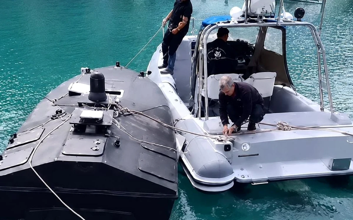 Drona care a pus pe jar autorităţile din Grecia. FOTO: Ekathimerini