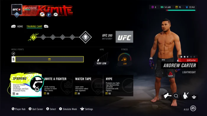 UFC 4 screenshots