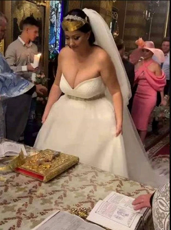 2019. Așa arăta anul  trecut, la nunta  cu Tavi Clonda 