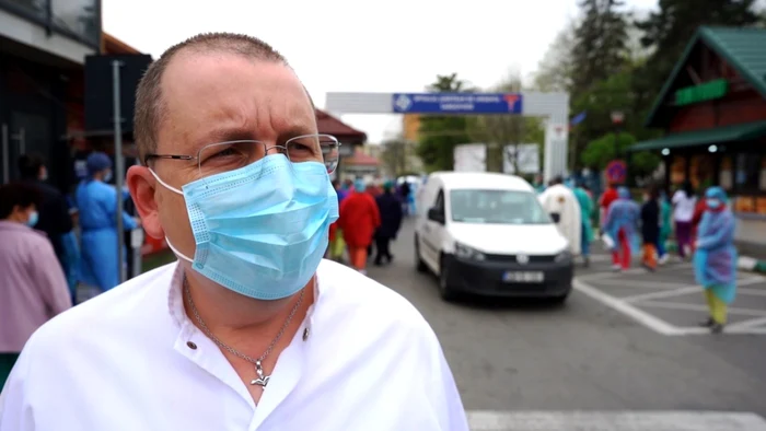 FOTO: Claudiu Dumitrescu, managerul Spitalului Judeţean de Urgenţă din Târgovişte