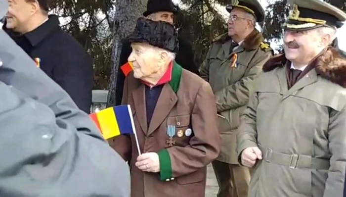 Emil Vețeleanu avea 101 ani Sursă foto: Captură video