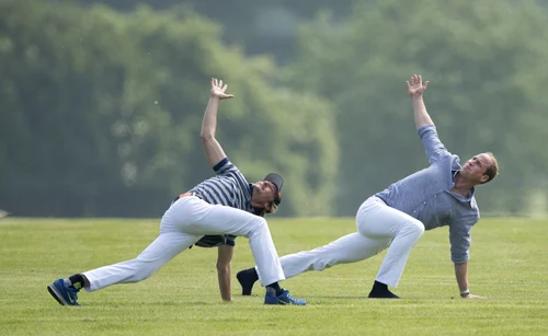 William face yoga la Audi Polo Challenge, în 2016, Profimedia