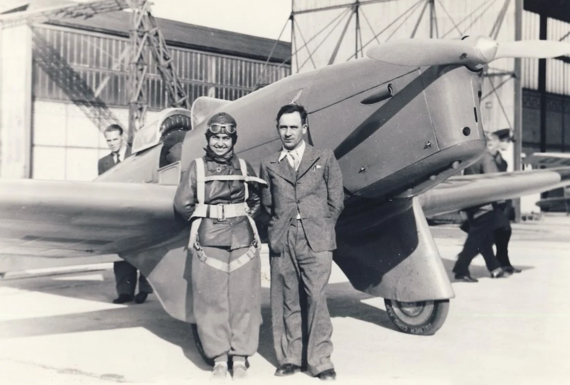 calarasi smaranda prima femeie aviator foto muzeulvirtual.ro