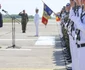 Klaus Iohannis la baza militară Mihail Kogălniceanu / FOTO Inquam Photos / George Vilia / 13 iul 2017