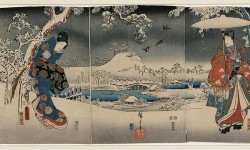 Peste 2 500 de stampe japoneze, scanate și publicate de Biblioteca Congresului American / FOTO  jpeg