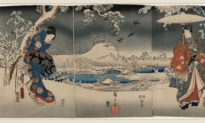 Peste 2 500 de stampe japoneze, scanate și publicate de Biblioteca Congresului American / FOTO  jpeg