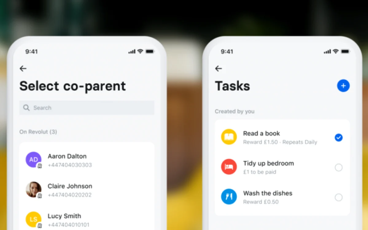 revolut co-parinte