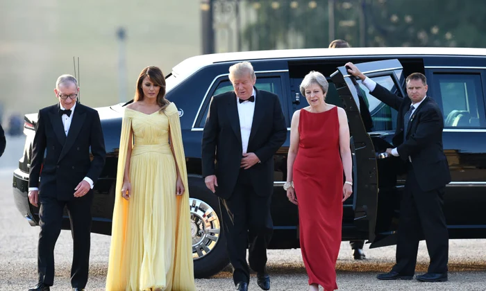 Arrival Ceremony At Blenheim Palace For President Donald Trump And The First Lady jpeg