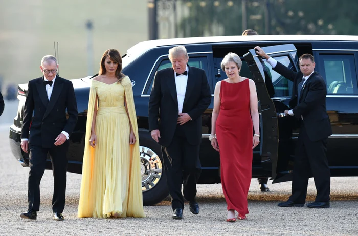 Arrival Ceremony At Blenheim Palace For President Donald Trump And The First Lady jpeg