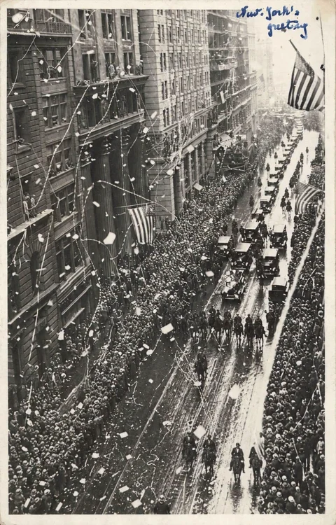 18 octombrie 1929. Primirea reginei Maria la New York