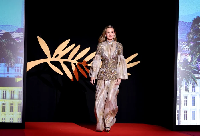 Brie Larson a purtat o rochie semnată de Chanel Foto: Profimedia Images