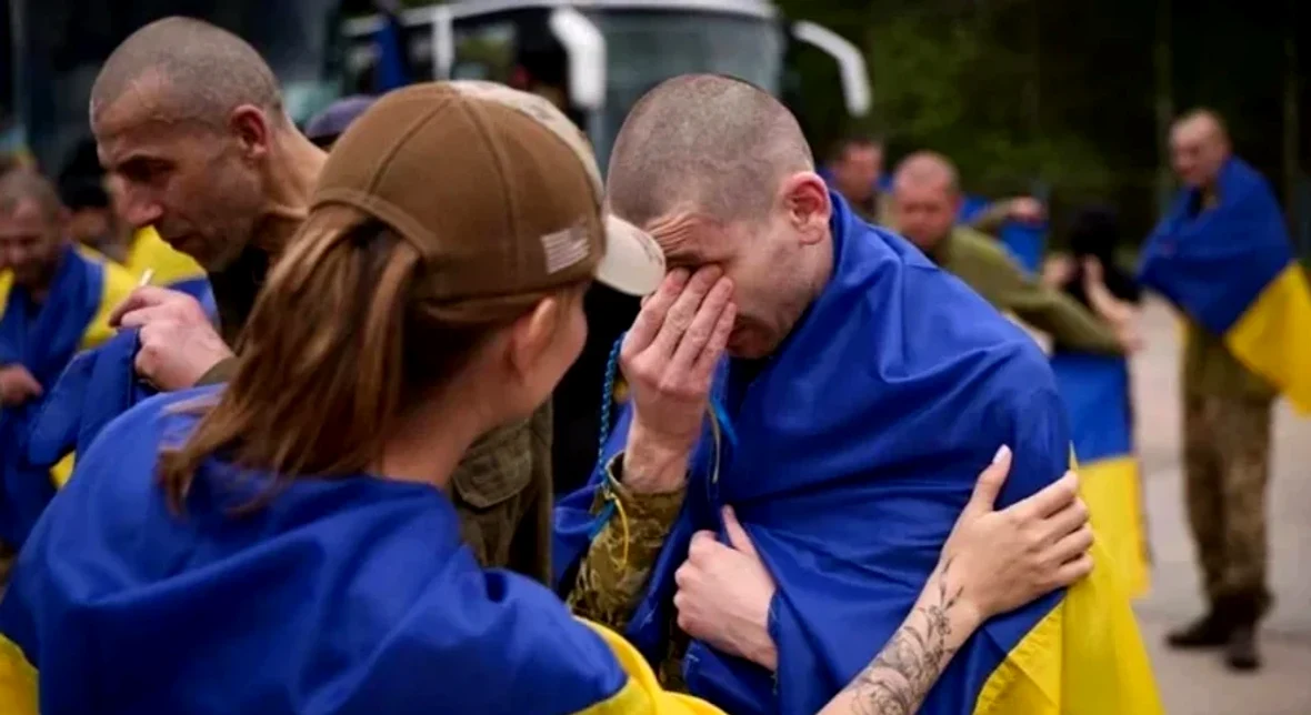 Militarii s-au întors acasă din prizonierat. FOTO: Telegram