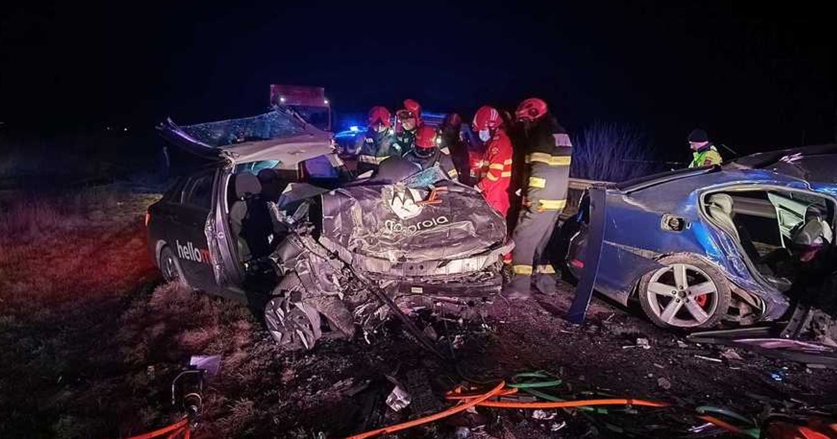 Accident grav în Brăila: un mort și un rănit, DN21 blocat complet