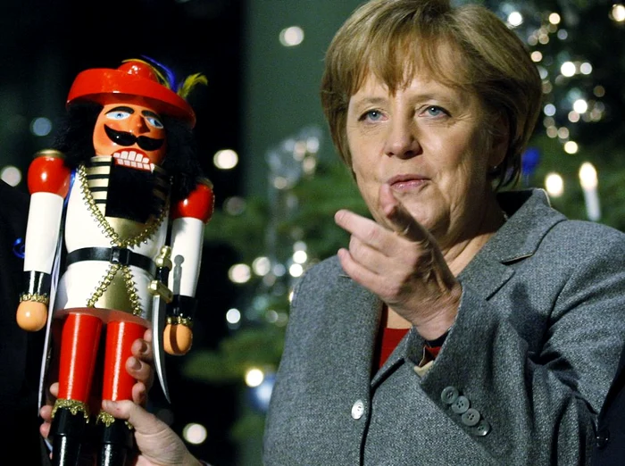 Angela Merkel şi spărgătorul de nuci