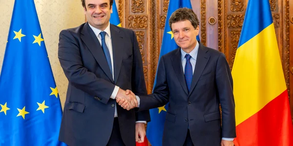 Kyriakos Pierrakakis și Nicușor Dan