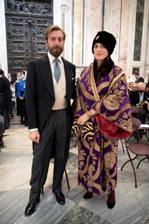 Printul Aimone de Savoia si Printesa Olga a Greciei, profimedia 0636186158 jpg