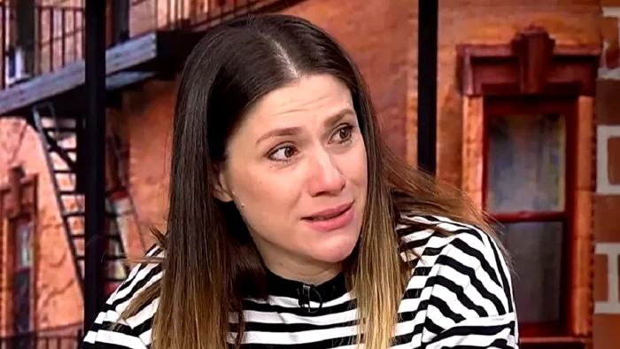 Actrița Tily Niculae din serialul «La Bloc» a izbucnit în lacrimi la Măruță
