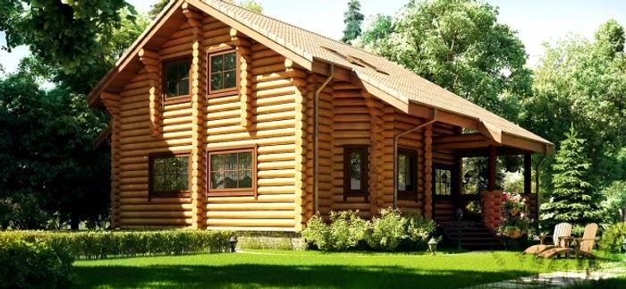 Proiectele de case din lemn rotund sunt foarte căutate în zonele rustice