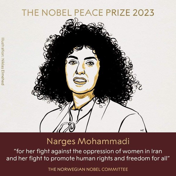 Narges Mohammadi, activista iraniană laureată a premiului Nobel pentru Pace 